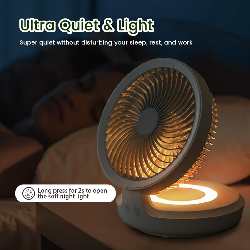 ÚLTIMAS 07 UNIDADES A ESTE PRECIO! VENTILADOR PORTÁTIL PLEGABLE DE PARED