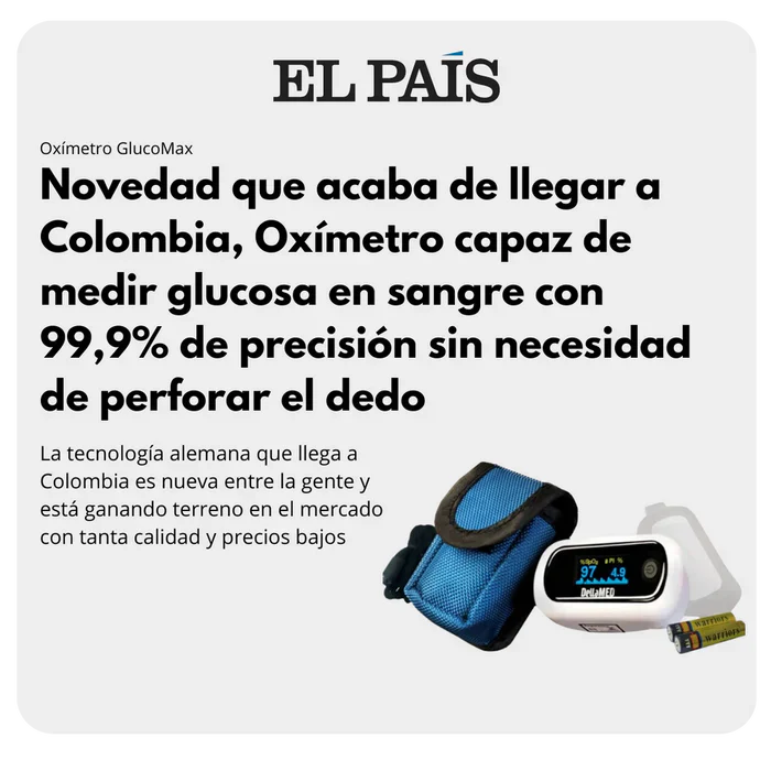 Oferta FLASH: Solo por las próximas 3 horas - Medidor de Glucosa en Sangre Multifunción Siemens 3 en 1, pulso, glucosa y presión + Envío gratis