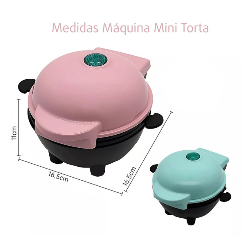 Máquina para Mini Tortas Eléctrica – Fácil, Rápida y Antiadherente para Repostería Casera