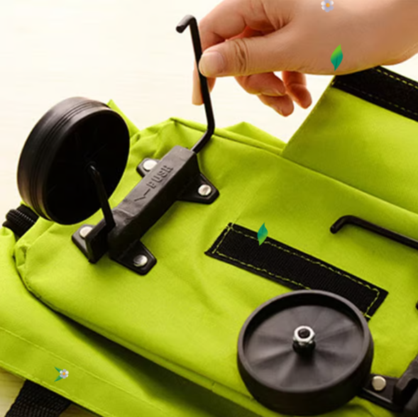 Bolsa de compra 2 en 1 Bolsa plegable
